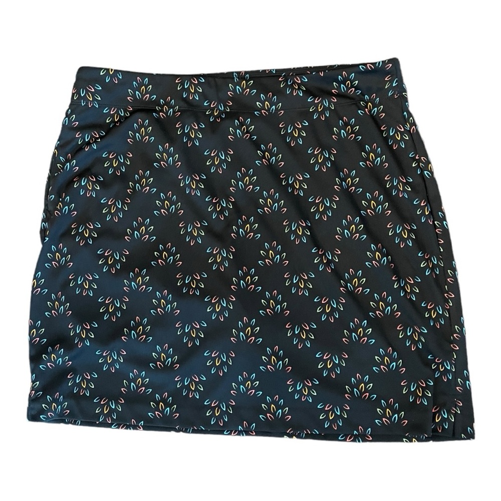 Greg Norman - Gym Shark - Golf Athletic Printed Skort Skirt - Size Medium